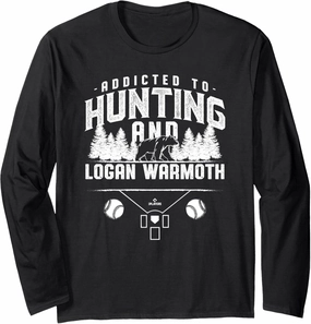 Bear Hunting and Logan Warmoth Prospect Baseball Fan Gear Long Sleeve T-Shirt