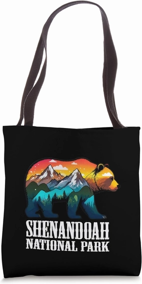 Bear Shenandoah National Park Virginia family vacation Daddy Tote Bag