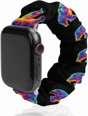Bear Thermal Imaging Fashion Watch Strap Scrunchies Wristbands Compatible With IWatch Series