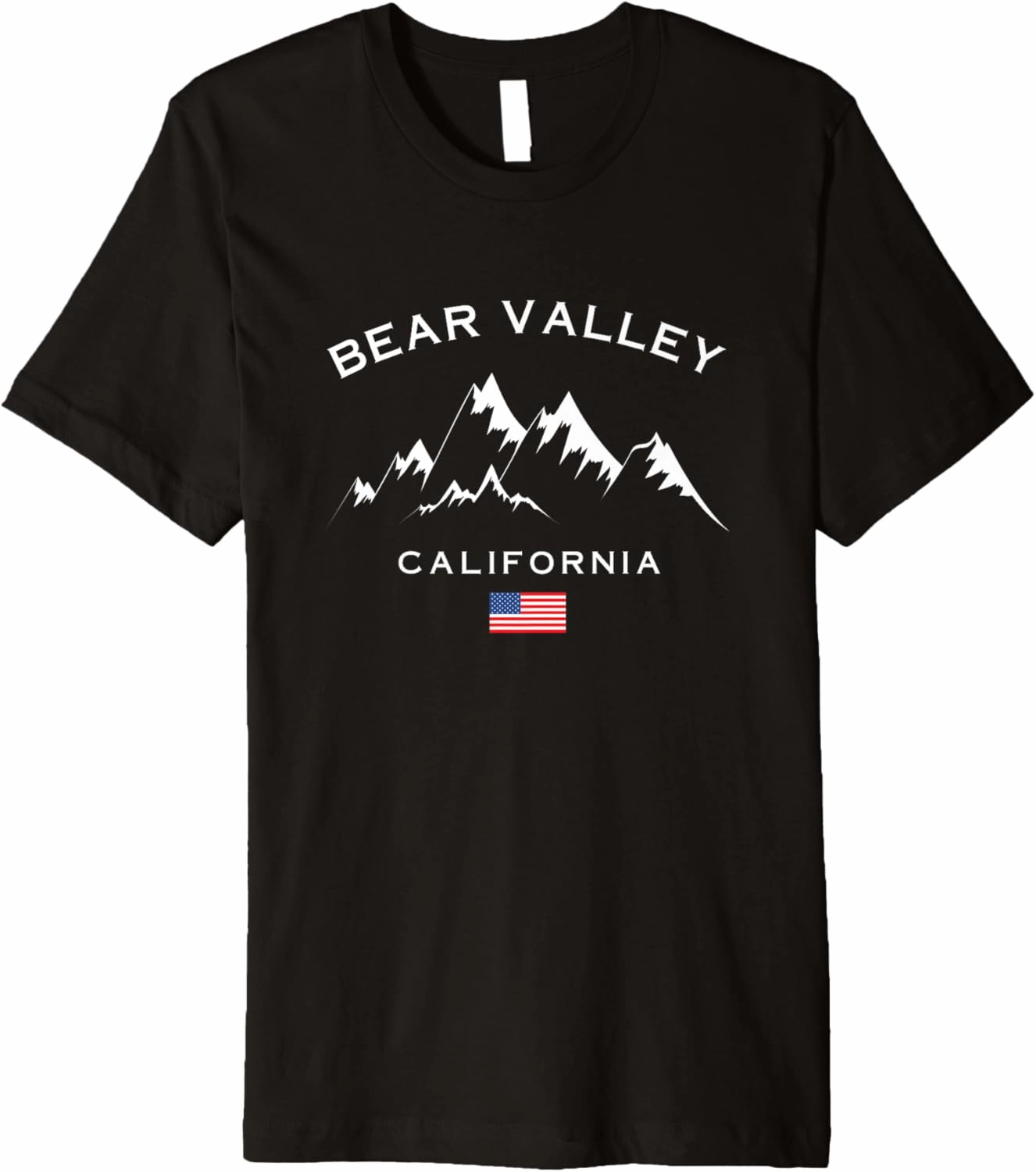 Bear Valley Ski Resort Skiing Souvenir California Premium T-Shirt