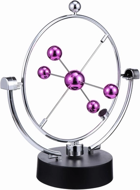 BESPORTBLE Perpetual Motion Magnetic Tellurion Artware for Desk Decor Unique Science for Home Office Present for Science Enthusiasts No Battery Required for Holidays and Special Occasions