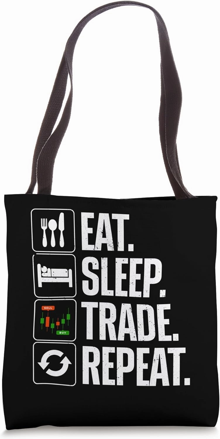 Best Stock Market Art For Men Women Stock Trader Day Trading Tote Bag