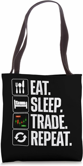 Best Stock Market Art For Men Women Stock Trader Day Trading Tote Bag