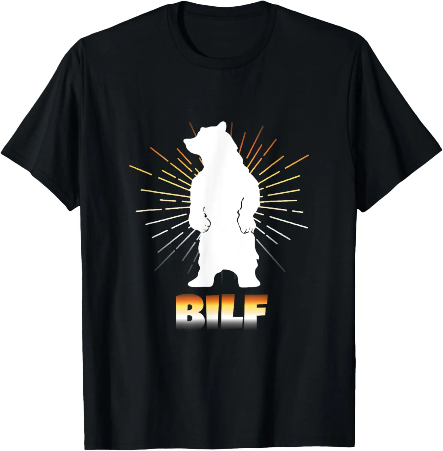 BILF Gay Bear Pride Shirt Funny LGBT Bears Grizzly Gift Tee T-Shirt