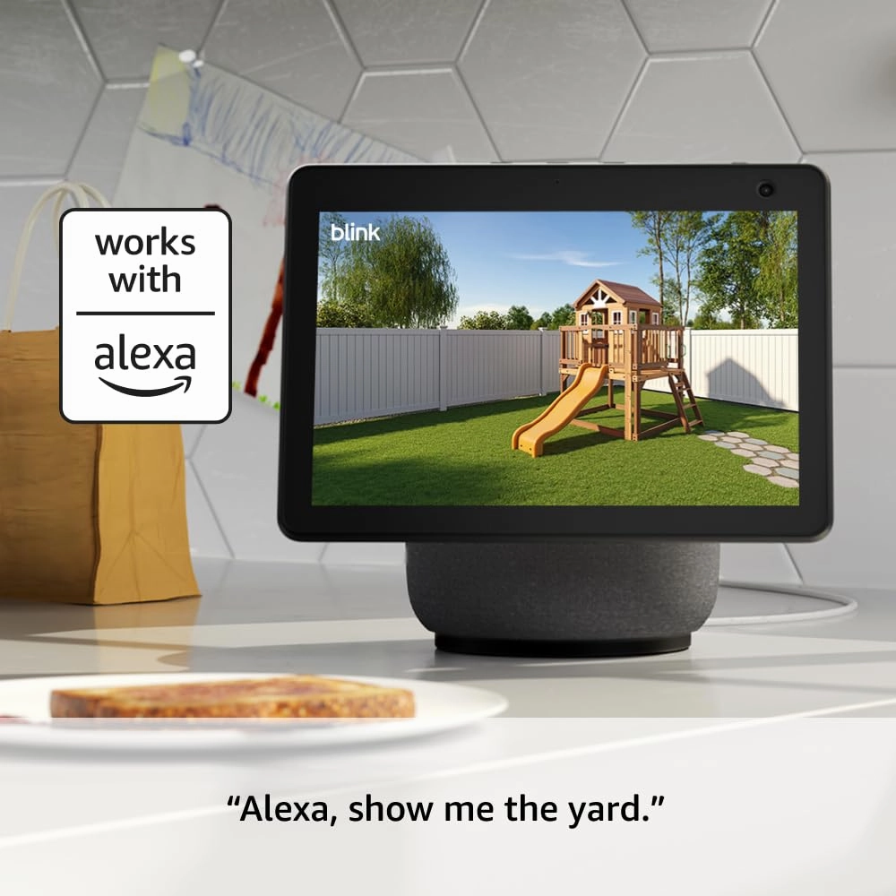Blink Outdoor 4 (newest model) – Wireless smart security camera, two-year battery life, two-way talk. Required Sync Module not included – Add-on camera