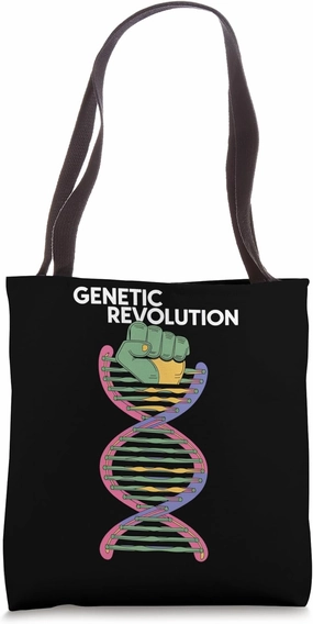 Bold DNA Revolution Design Tote Bag