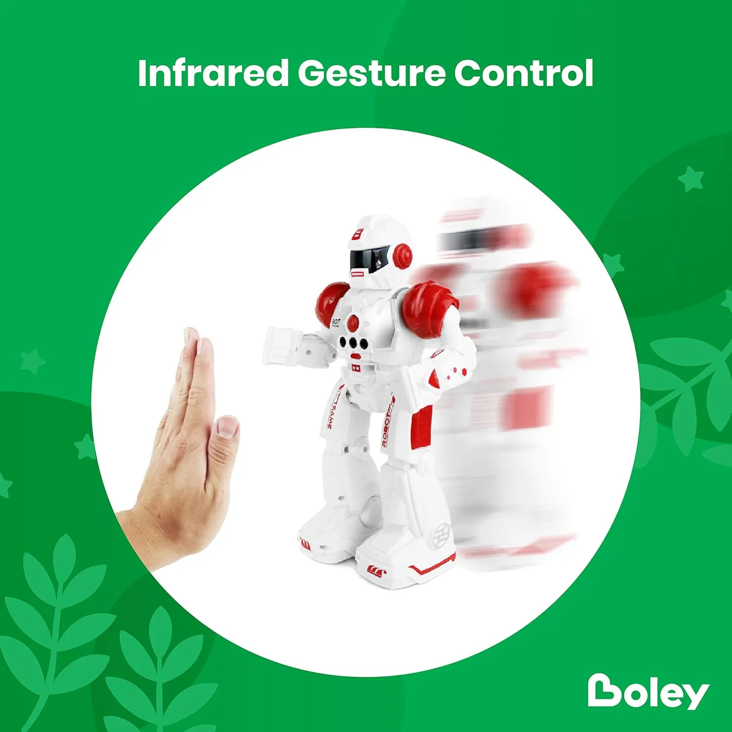 Boley 2099 RC Remote Controlled Robot for Kids - Intelligent Programmable with Infrared Controller Toys, Dancing, Singing, Talking Robot Friend Kids
