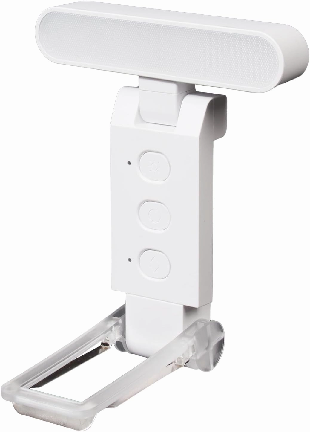 Book Light,USB Rechargeable Clip-On Reading Light,30 Adjustable Modes,Eye-Caring with Timer,Perfect for Book Lovers/Travel (White)