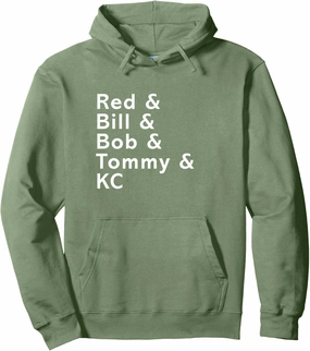 Boston Red Bill Bob Tommy KC 1950s Pullover Hoodie