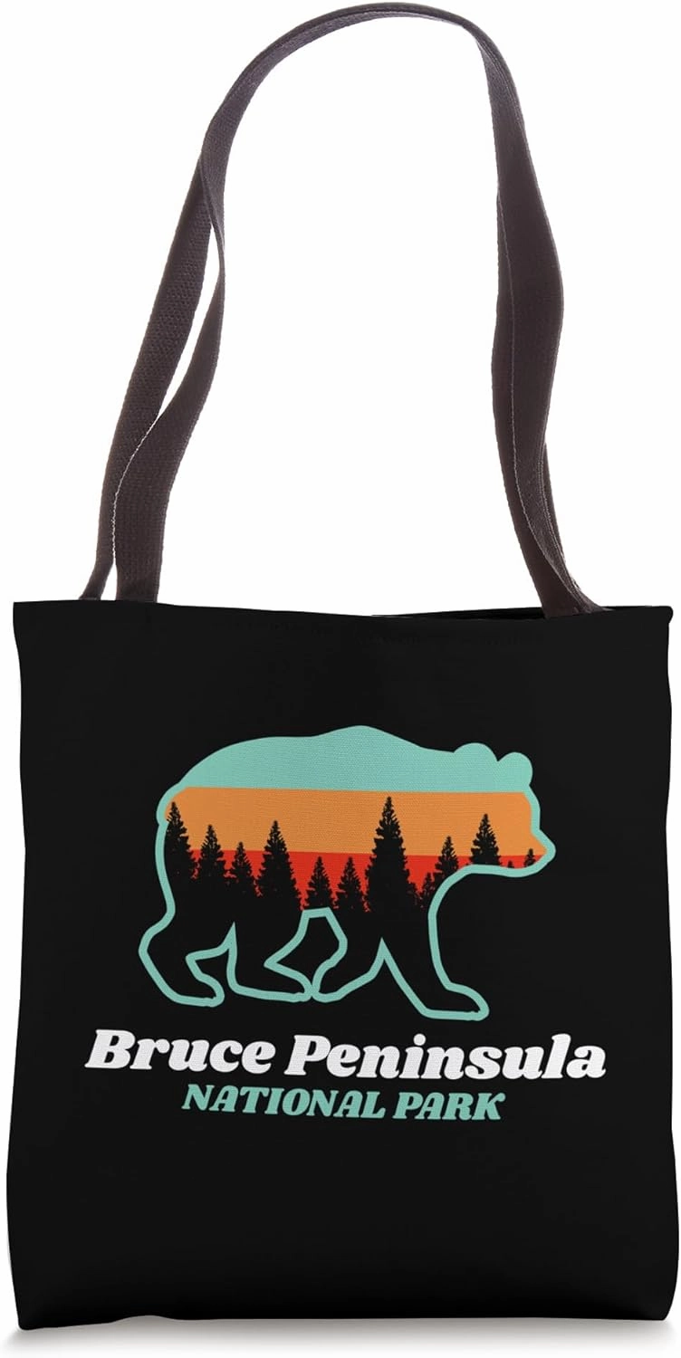 Bruce Peninsula National Park Canada Bear Mountains Tote Bag