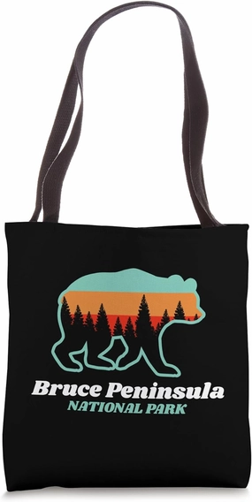 Bruce Peninsula National Park Canada Bear Mountains Tote Bag