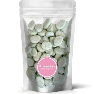 Bubs Swedish Candy – Fruity Pear Mini Sour Ovals | Vegan, Gluten-Free & Gelatin-Free Scandinavian Treats | Soft & Chewy Sour Candy Imported from Sweden (1 LB)