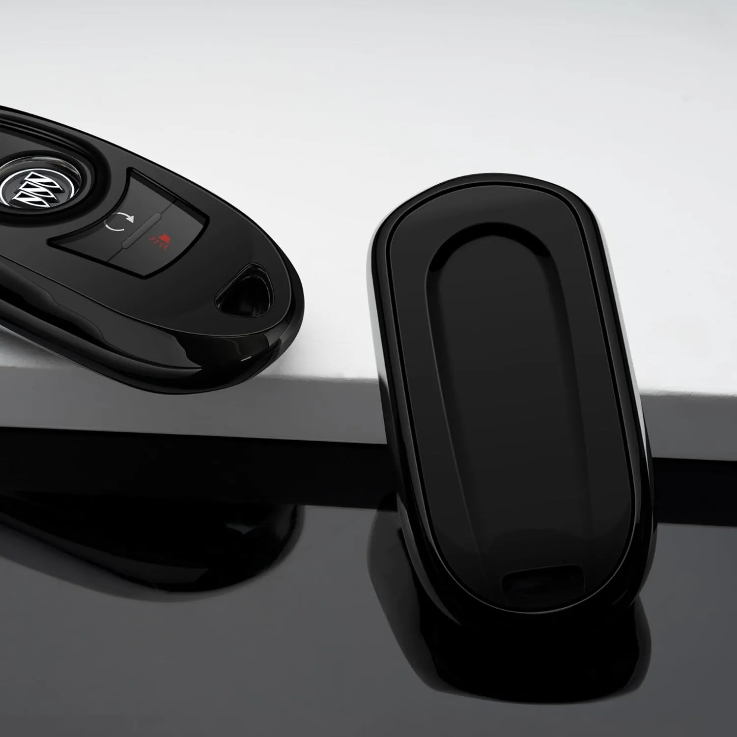 Buick Key Fob Cover Car Key Protector Case Key Chain Holder Accessories Black