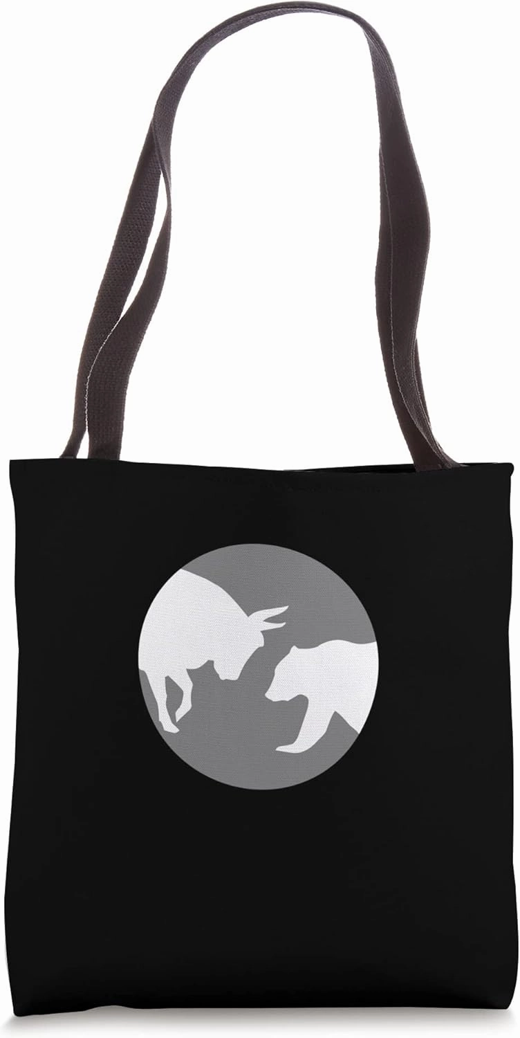 Bull And Bear Market Shares Funds Index Funds ETF Stock Tote Bag