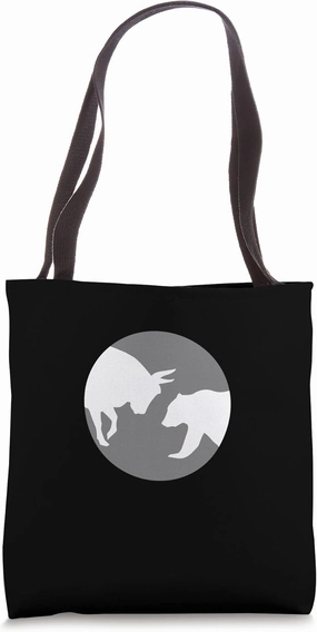 Bull And Bear Market Shares Funds Index Funds ETF Stock Tote Bag