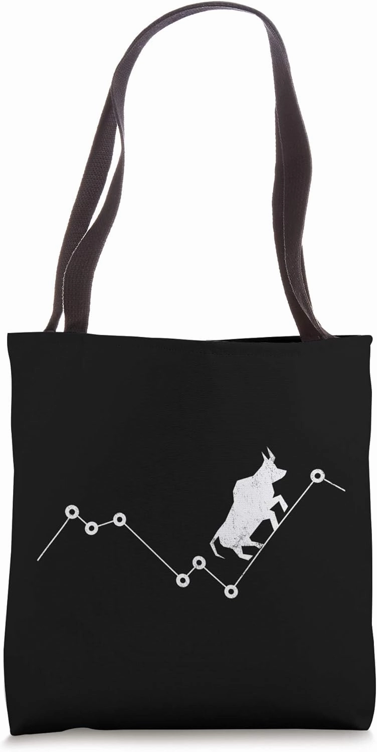 Bull Stock Bond Currency Market Trader Investor Metatrader Tote Bag