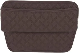 Car Seat Storage Box for Chevrolet Cruze/Express/Orlando/Silverado/Suburban/Tahoe, Premium Leather Car Storage Box Car Tidy Essentials with USB Charging Hole,A Brown