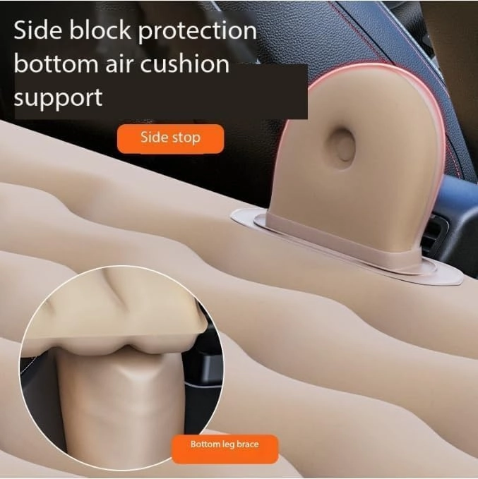 Car Air Mattress Back Seat for Chevrolet Blazer EV,Double Side Flocking Car Bed Portable Air Mattress Car Sleeping Mattress Car Accessories Cars Camping Bed,Off White