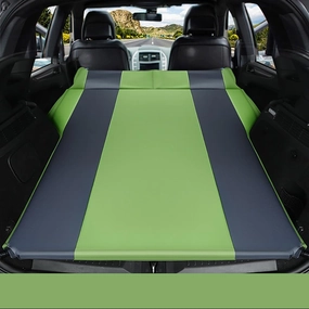 Car Automatic Inflatable Bed for Seat Ateca 2016 2017 2018 2019 2020 2021 2022 2023 2024, Portable Movable Thickened Trunk Sleeping Bed Outdoor Camping Hiking Air Mattress,Green