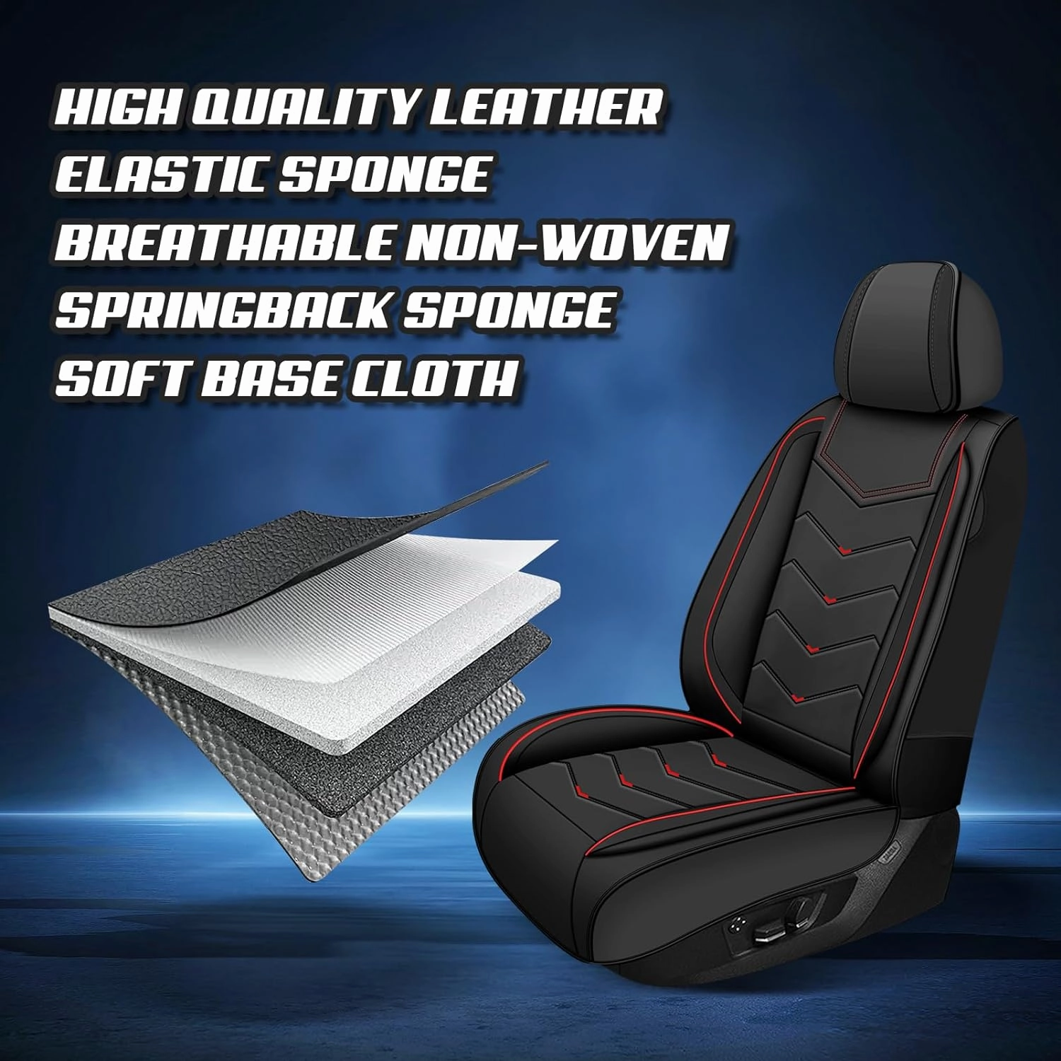 Car Seat Covers for Genesis GV80 2021-2025, Premium Nappa Leather Car Seat Cover, Stylish Sport Seat Covers， Automobile Seat Cover Sets.(Luxury 5 Seats/Black)