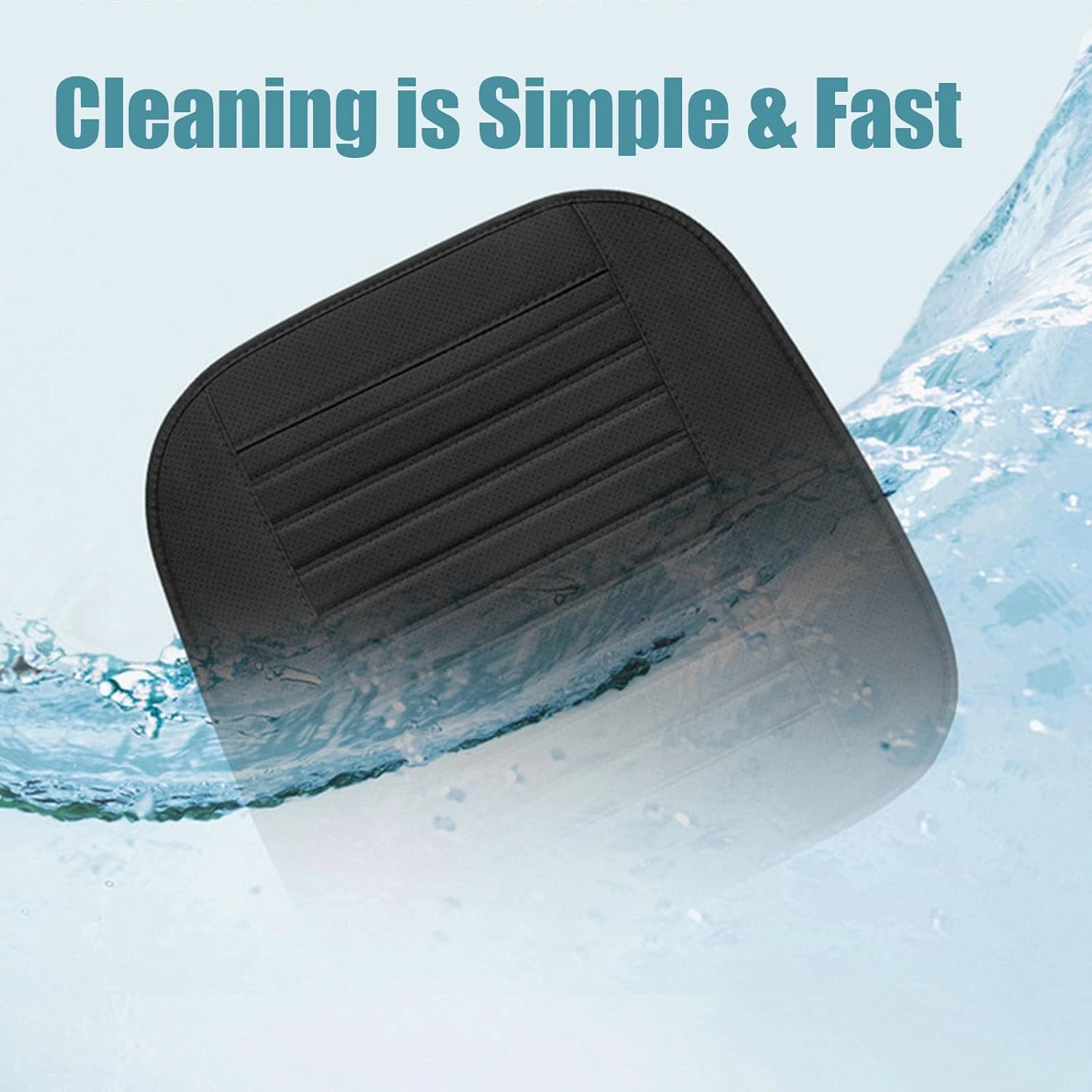 Car Seat Cushion, Compatible with Cupra e-Racer Leon Lbiza Born Raval, Soft, Breathable, Non-Slip Car Seat Protector, Car Accessories, Black