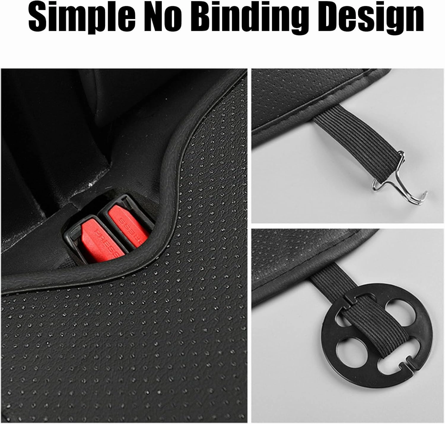 Car Seat Cushion, Compatible with Cupra e-Racer Leon Lbiza Born Raval, Soft, Breathable, Non-Slip Car Seat Protector, Car Accessories, Black