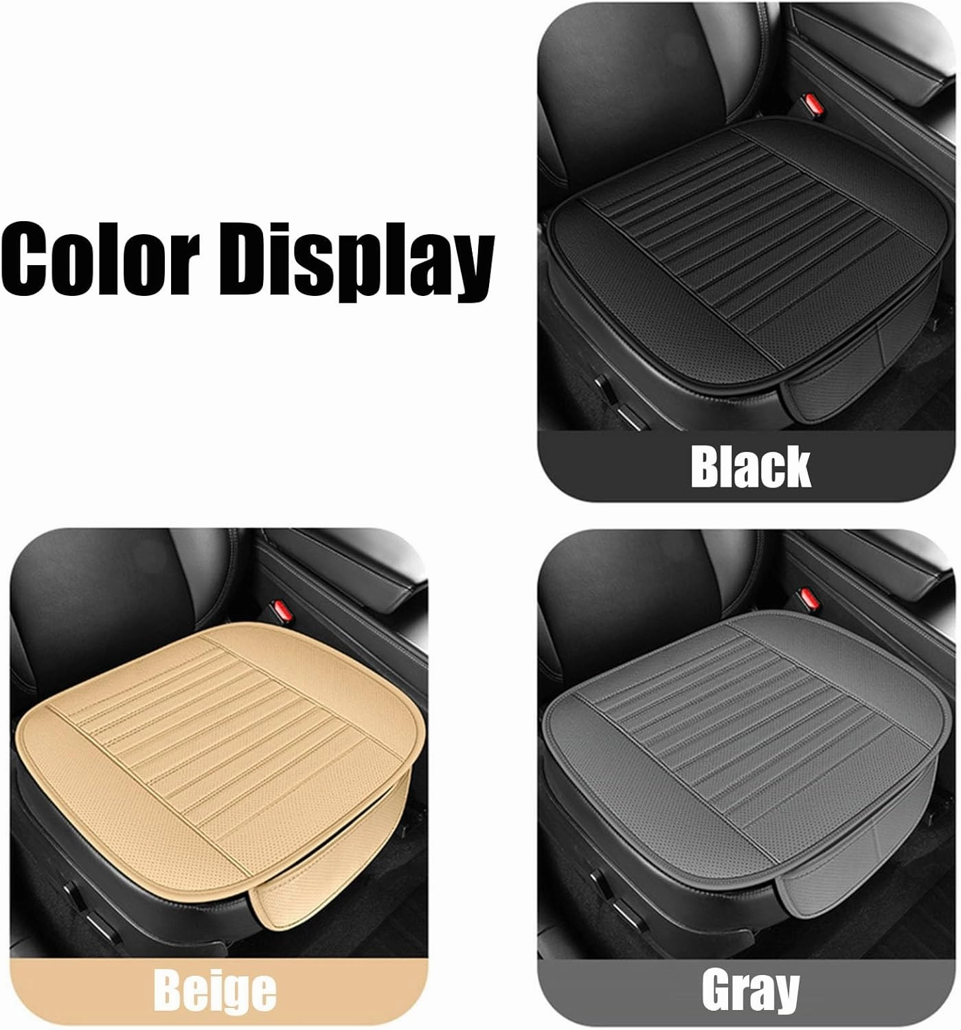 Car Seat Cushion, Compatible with Cupra e-Racer Leon Lbiza Born Raval, Soft, Breathable, Non-Slip Car Seat Protector, Car Accessories, Black