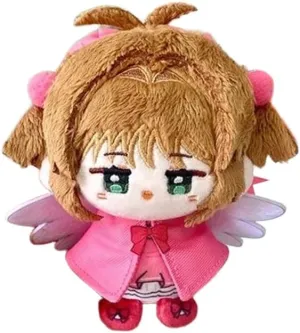 Cardcaptor Soft Figure Kinomot Plush, 12cm Anime Plushies Pillow Daidouji Tomoyo Plush Doll Cosplay Accessories Decoration Gifts