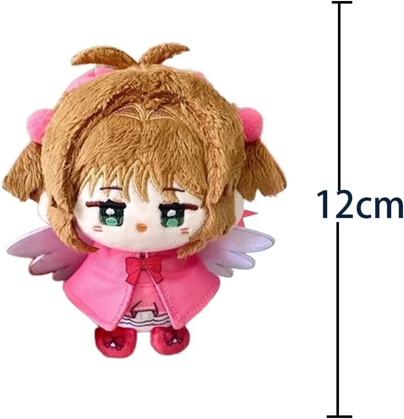 Cardcaptor Soft Figure Kinomot Plush, 12cm Anime Plushies Pillow Daidouji Tomoyo Plush Doll Cosplay Accessories Decoration Gifts