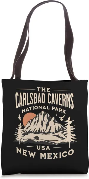 Carlsbad Caverns National Park New Mexico Hike Outdoors Tote Bag