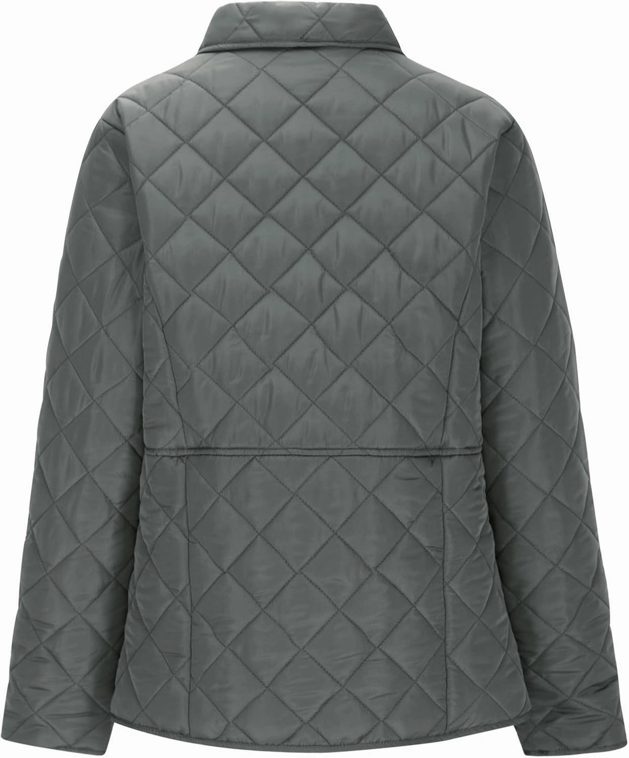 Ceboyel Women'S Quilted Barn Jackets 2024 Trendy Puffy Coats Quilted Bomber Jacket Lightweight Warm Winter Outerwear Clothing