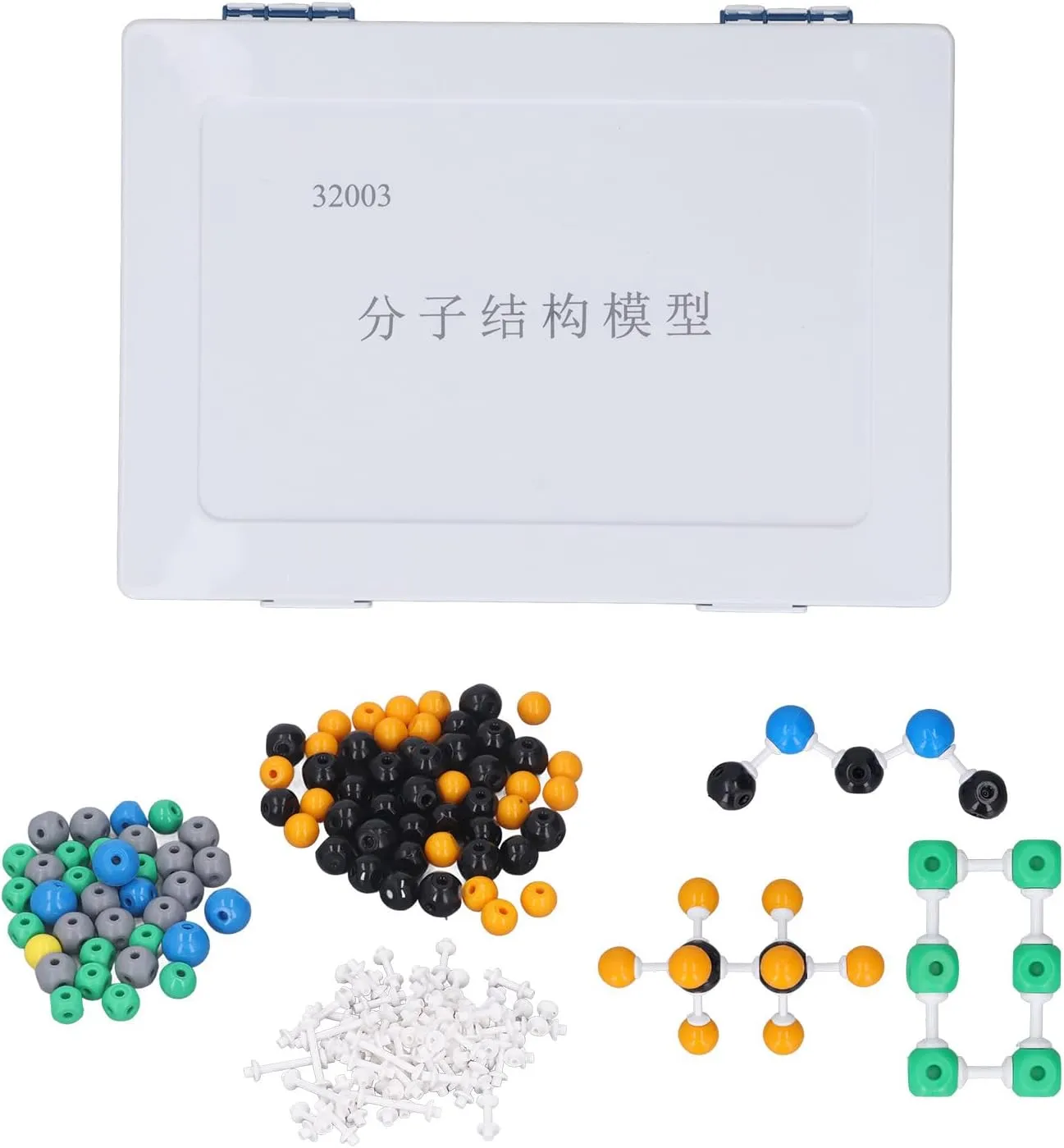Chemistry Molecular Model Kit Colorful PP Balls Molecular Structure Ideal School Laboratory Education