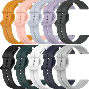 Chofit Watch Band Compatible with Amazfit Active 2/Active,Bip 3/Bip 3 Pro/Bip U Pro,GTS/GTS 4 4 mini 3 2 2 mini Bands for Women Men Soft Silicone Replacement Strap Wristband