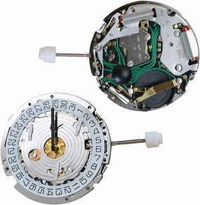 Chougnar 6 Hands Quartz Replacement Crystal Chronograph Watch Movement For ISA 8171 Accessories Spare Parts