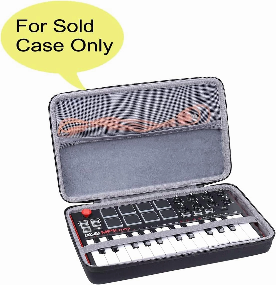 co2CREA Hard Case Replacement for Akai Professional MPK Mini MKII/MPK Mini Play 25 Key USB MIDI Keyboard Controller