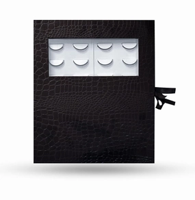 Coiffure Extensions 16 Pair Portable Magnetic Eyelash Storage Book | Eyelash Organizer Holder Case | Eyelash Travel Holder | Eyelashes Organizer Holding Case | False Eyelashes Storage