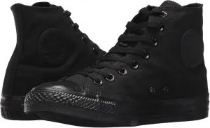 Converse Men's High-top, Black Monochrome, 12