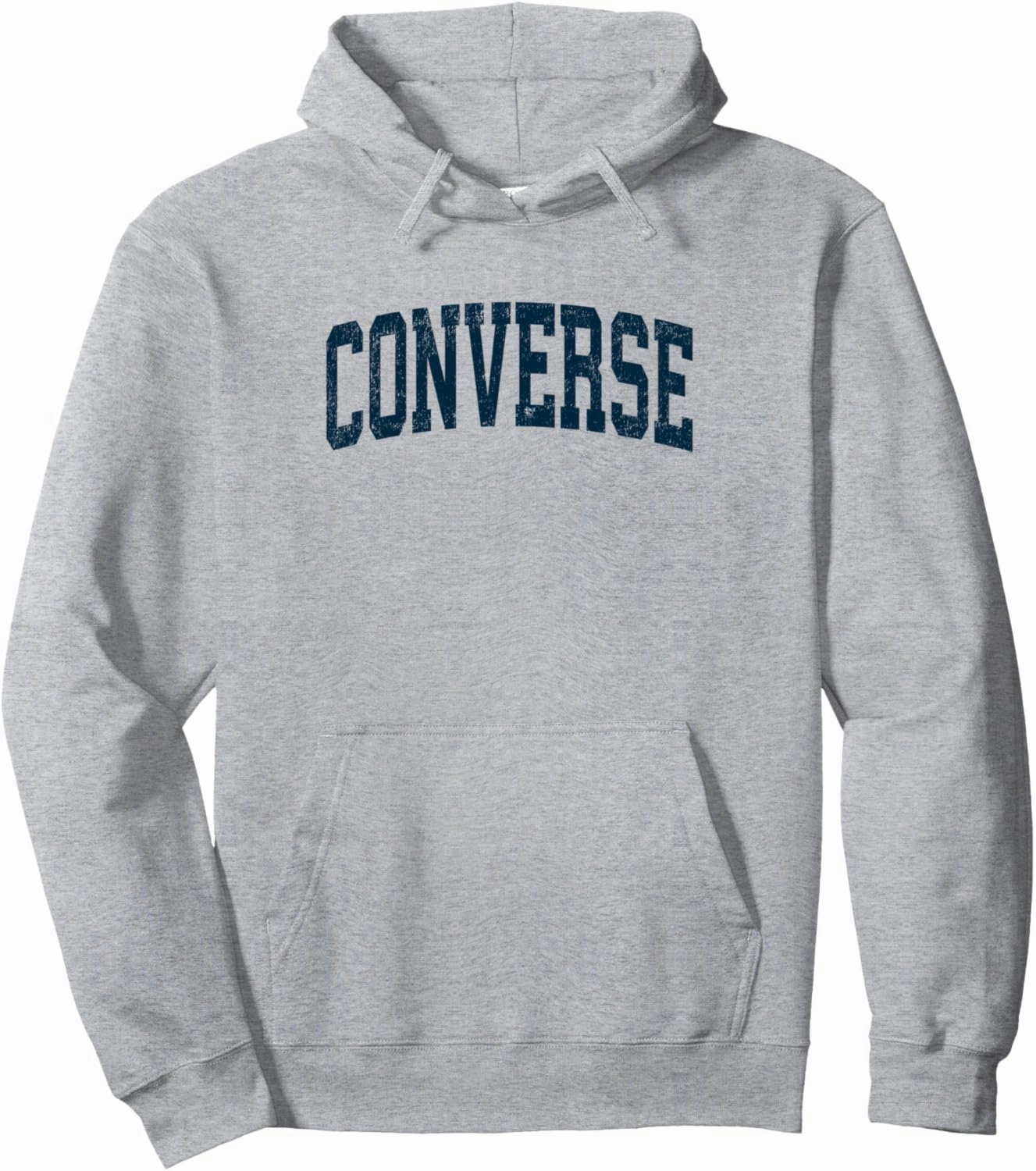 Converse Texas TX Vintage Athletic Sports Navy Design Pullover Hoodie