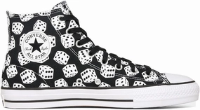 Converse Unisex Chuck Taylor All Star Pro Hi Black/White (us_Footwear_Size_System, Adult, Men, Numeric, Medium, Numeric_4_Point_5)