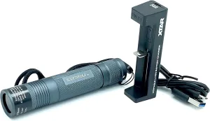 Convoy S2   UV 365nm LED Flashlight with Filter for Yooperlite hunting