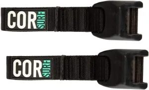 COR Surf Premium 'No Scratch' Silicon Tie Down Straps for Surfboards, Paddle Boards, Kayaks and Canoes (10 Feet)