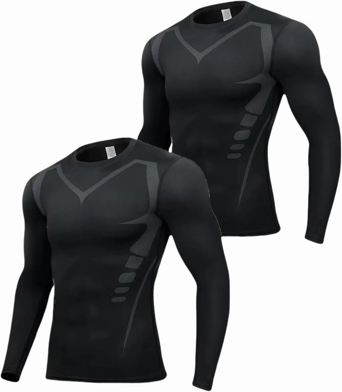 Cozy Breezy Fat Burning Shapewear, Far-Infrared Tourmaline Magnetic Mens Undershirt Ionic Shaping Compression Shirts