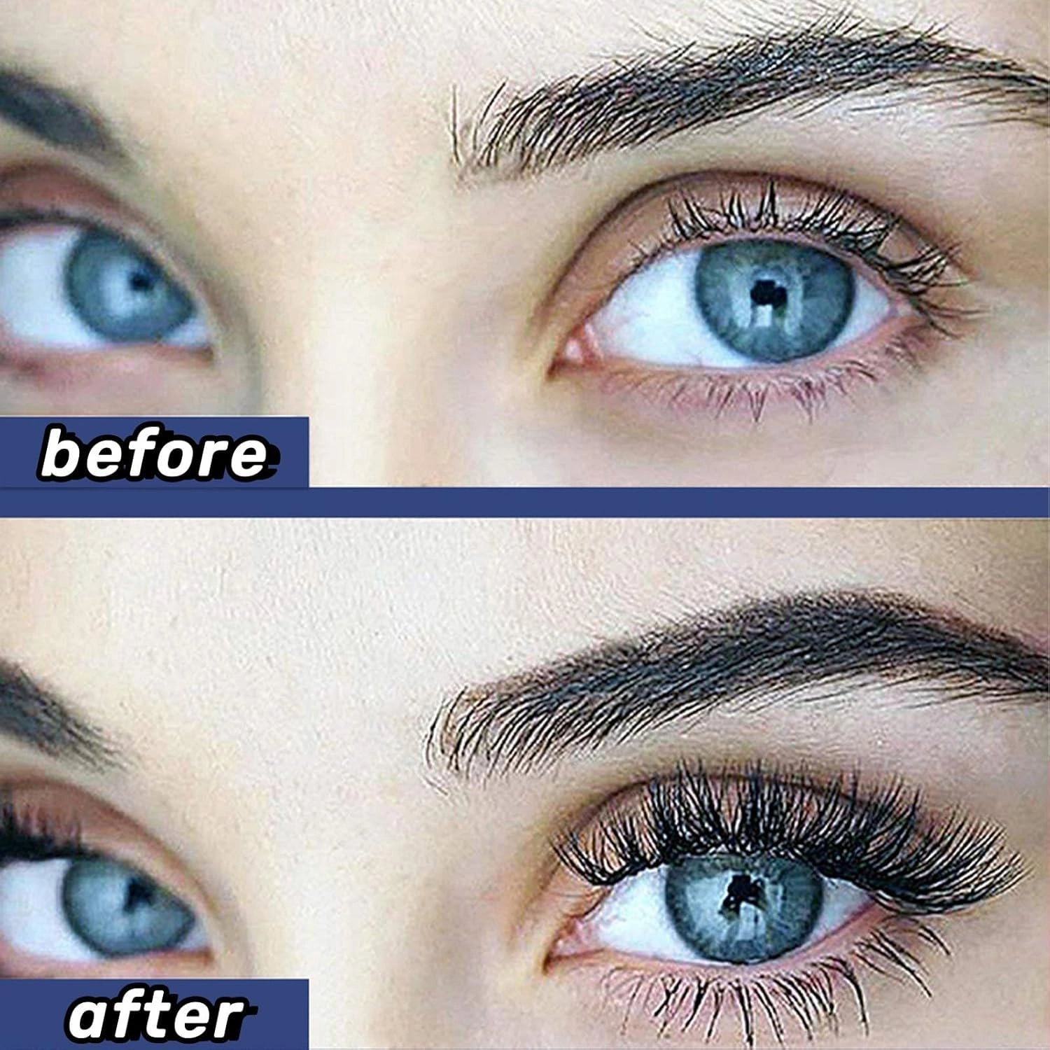 Crafty Co Magnetic Eyelashes, Magnetic Eyelashes with Applicator, Magnetic Eye Lashes, False Eye Lashes (Slimming Style)