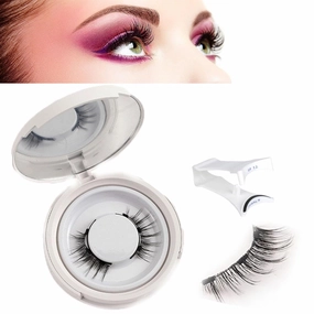 Crafty Co Magnetic Eyelashes, Magnetic Eyelashes with Applicator, Magnetic Eye Lashes, False Eye Lashes (Slimming Style)