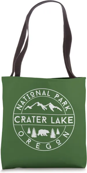 Crater Lake Oregon Nature Hike Outdoors Tote Bag
