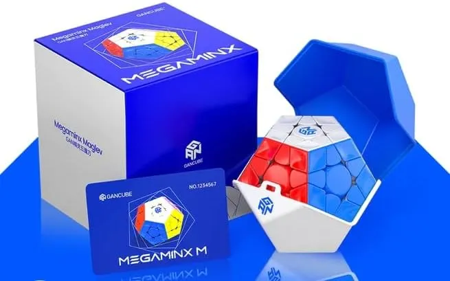 Cuberspeed GAN Megaminx MagLev UV Speed Cube gan megaminx v2 Magnetic maglev uv Coated Stickerless Puzzle