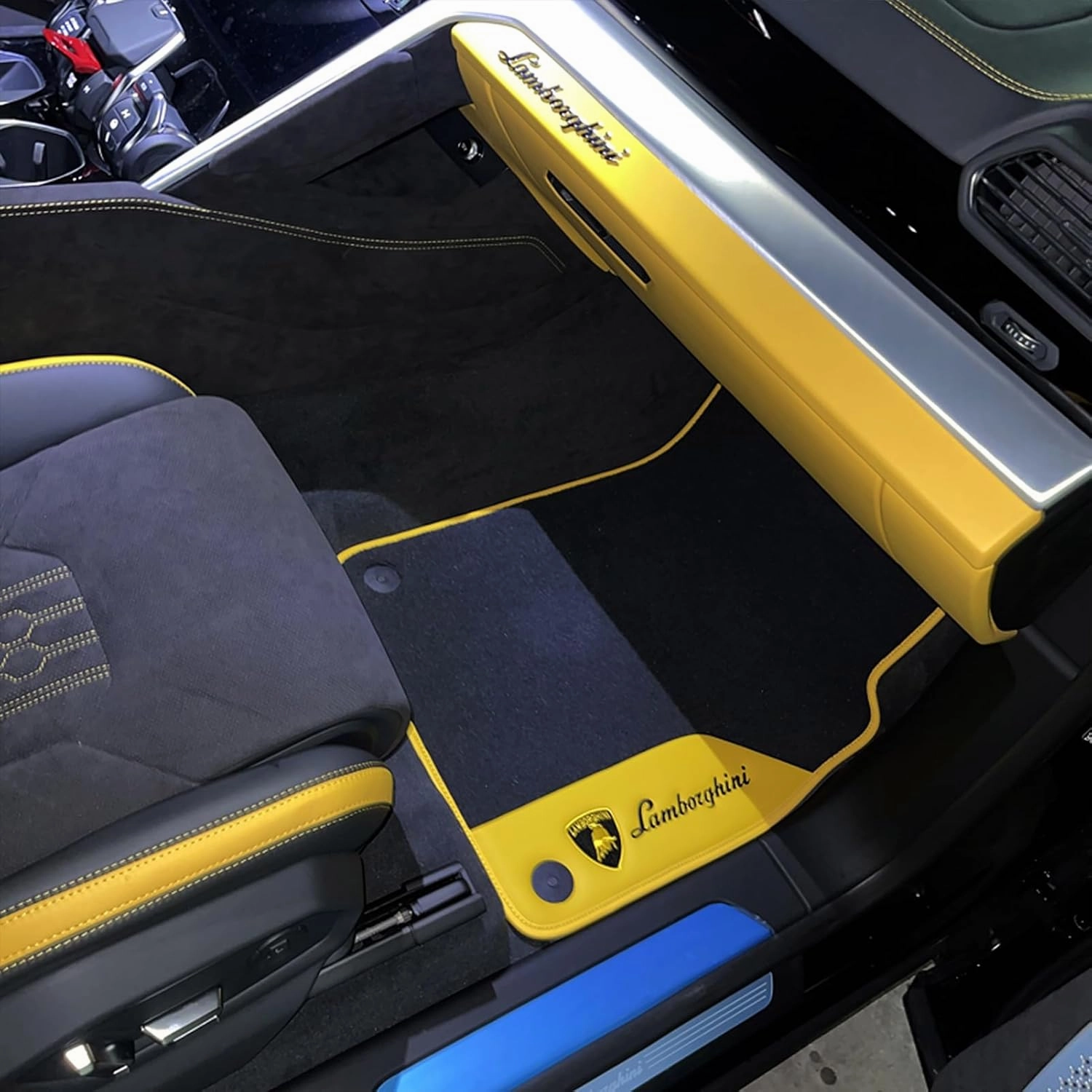 Custom Car Floor mats for Lamborghini Gallardo LP 570-4 Blancpain LP570-4 2011 Car mats All Weather Full Coverage Car Floor mat Auto Accessories,E