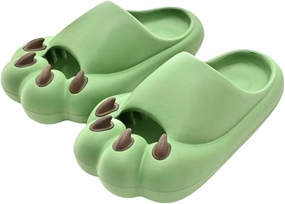 Cute Novelty Bear Claw Pillow Slipper Cloud Slides Non-Slip Summer Slipper