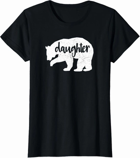 DAUGHTER BEAR Family Kids T-Shirt