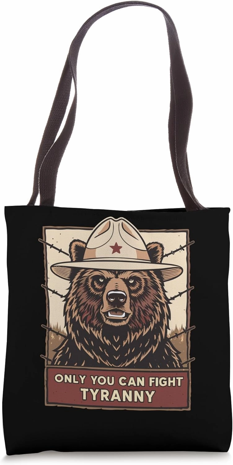 Defend Democracy - Only You Can Fight Tyranny Tote Bag
